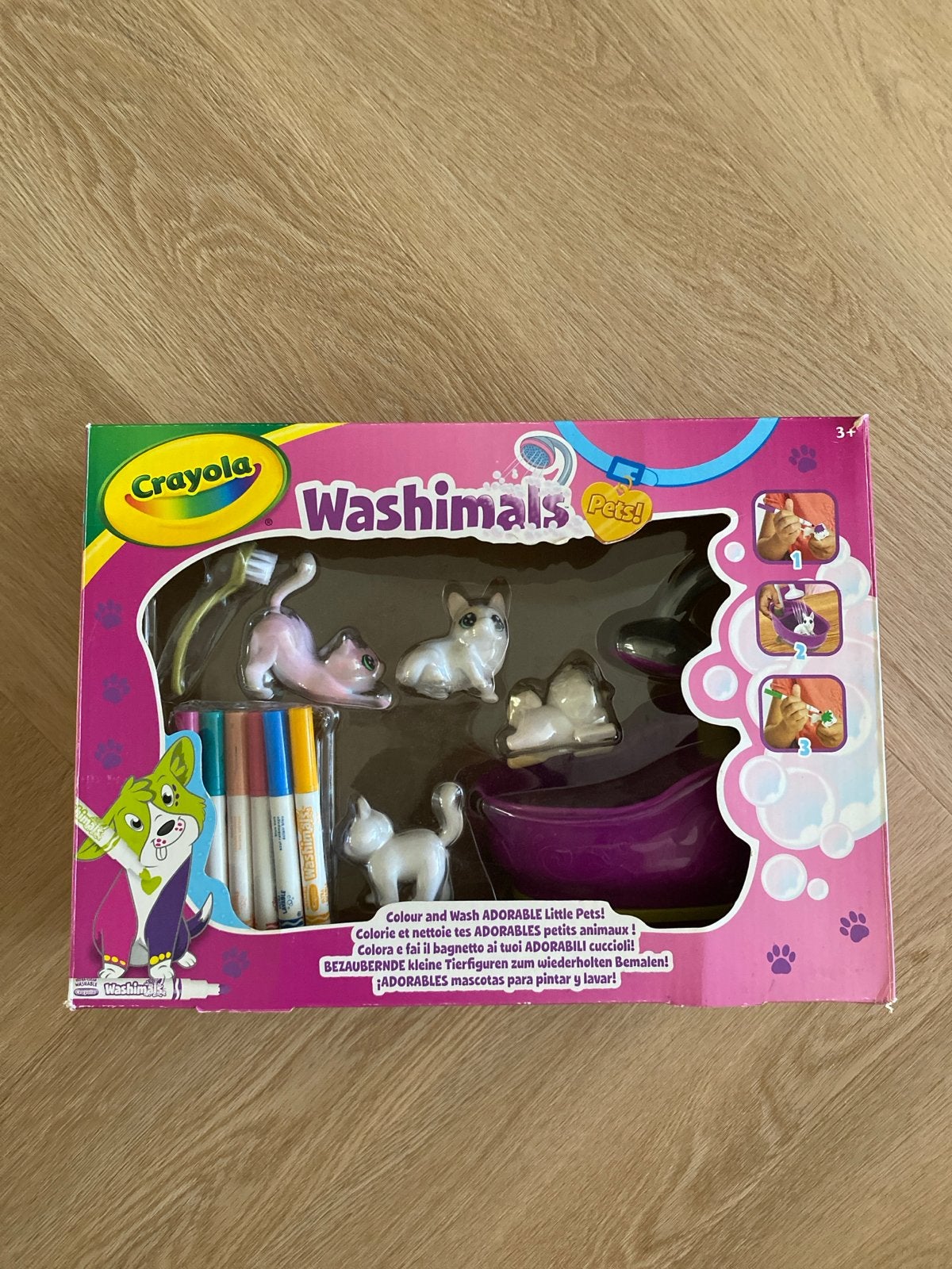 Crayola Washimals Pets! Kleur en Was Speelset, Ophalen, Gebruikt, Jongen of Meisje