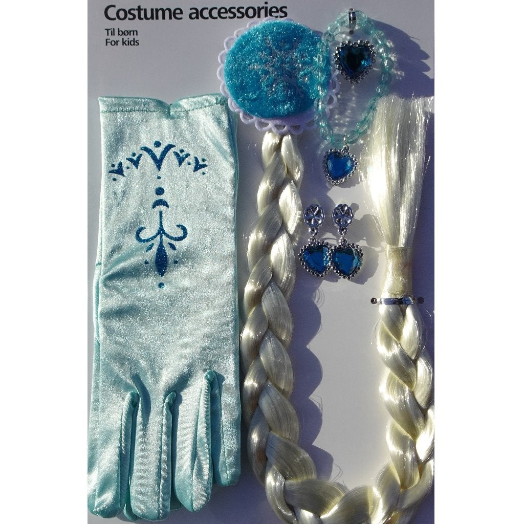 Nieuw ! 5 Delen Elsa Accessoires ,Handschoenen, Vlecht, Etc., Ophalen of Verzenden, Nieuw, 104 of kleiner, Meisje