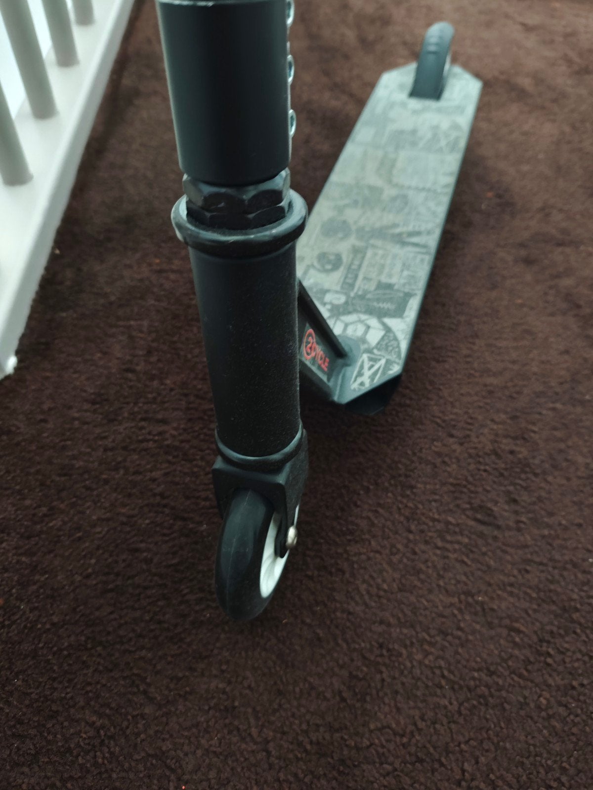 Stuntstep 2Cycle met uniek deck design, Fietsen en Brommers, Steps, Ophalen of Verzenden, Zo goed als nieuw, Overige typen, 2Cycle