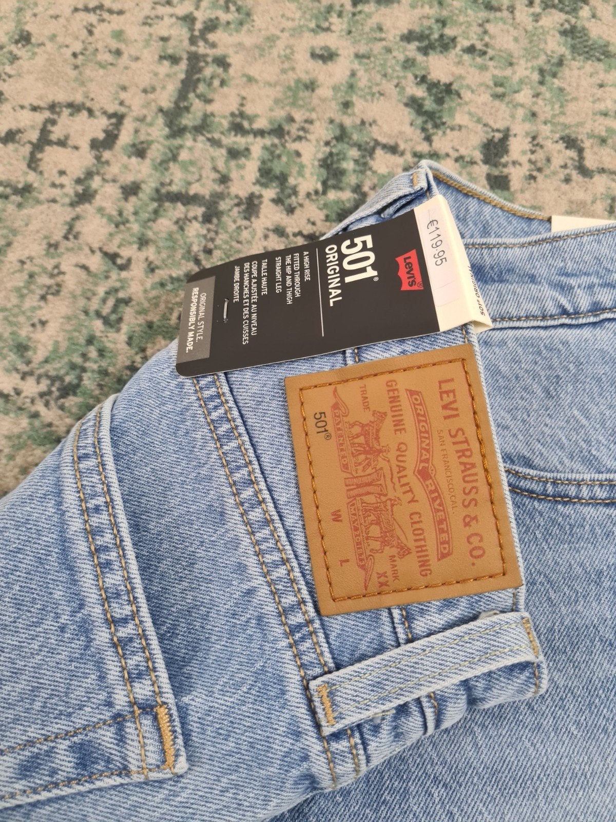 Levi’s 501 Original W25 L32  Nieuw
Tulsi2532 High-rise, Blauw, Nieuw, Ophalen of Verzenden, W30 - W32 (confectie 38/40)