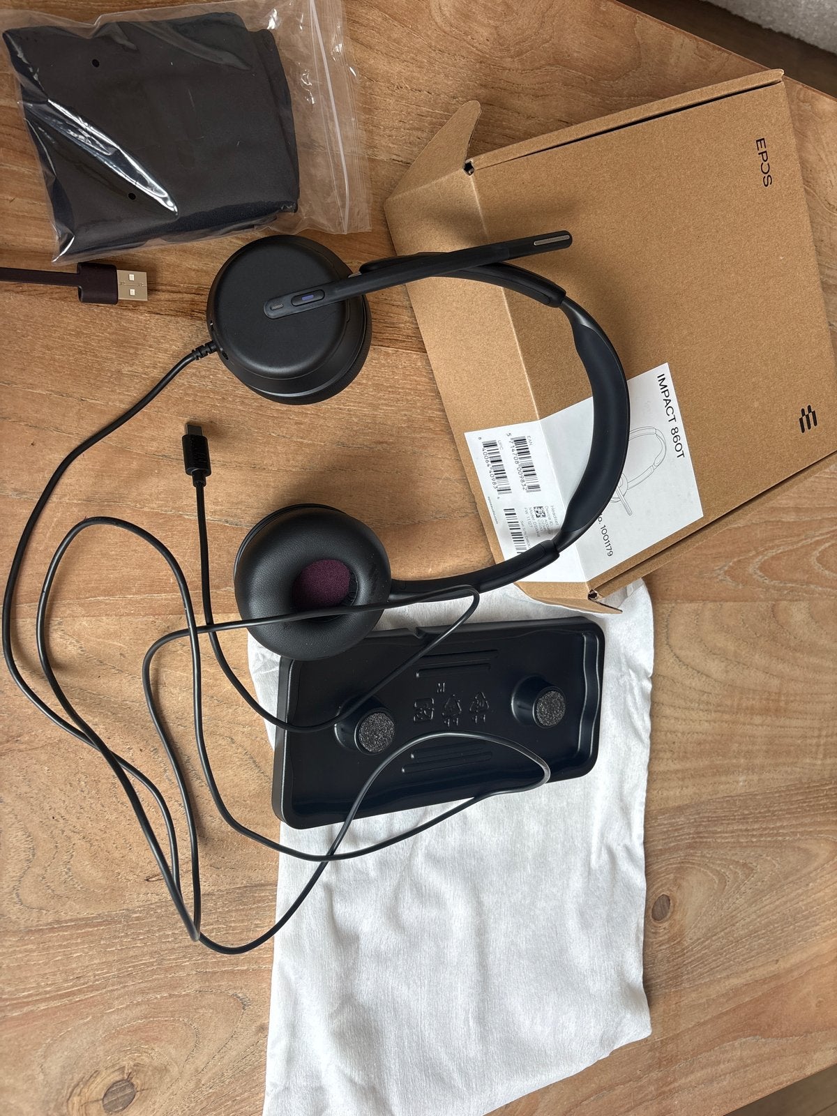 Nieuwe EPOS IMPACT 860T Headset, Ophalen of Verzenden, Nieuw, Overige merken