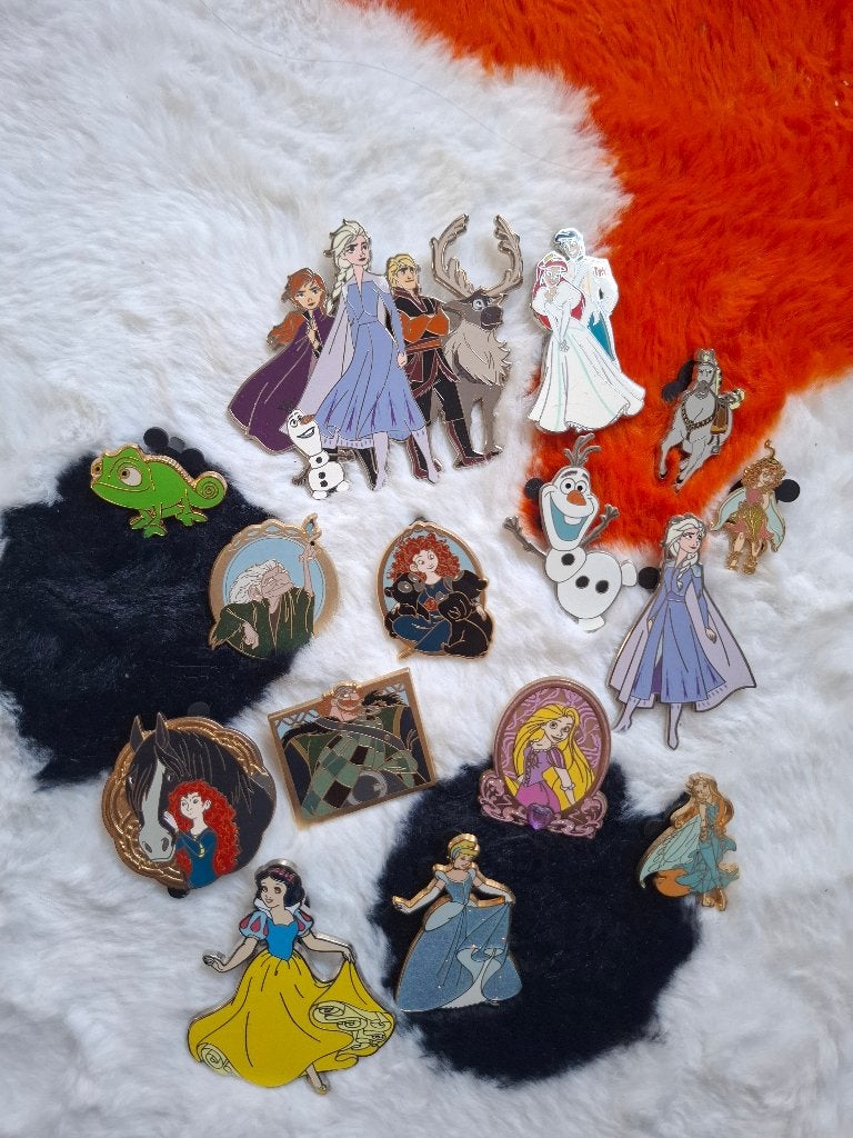 Disney pins prinsessen, Verzamelen, Ophalen of Verzenden, Overige figuren, Zo goed als nieuw, Overige typen