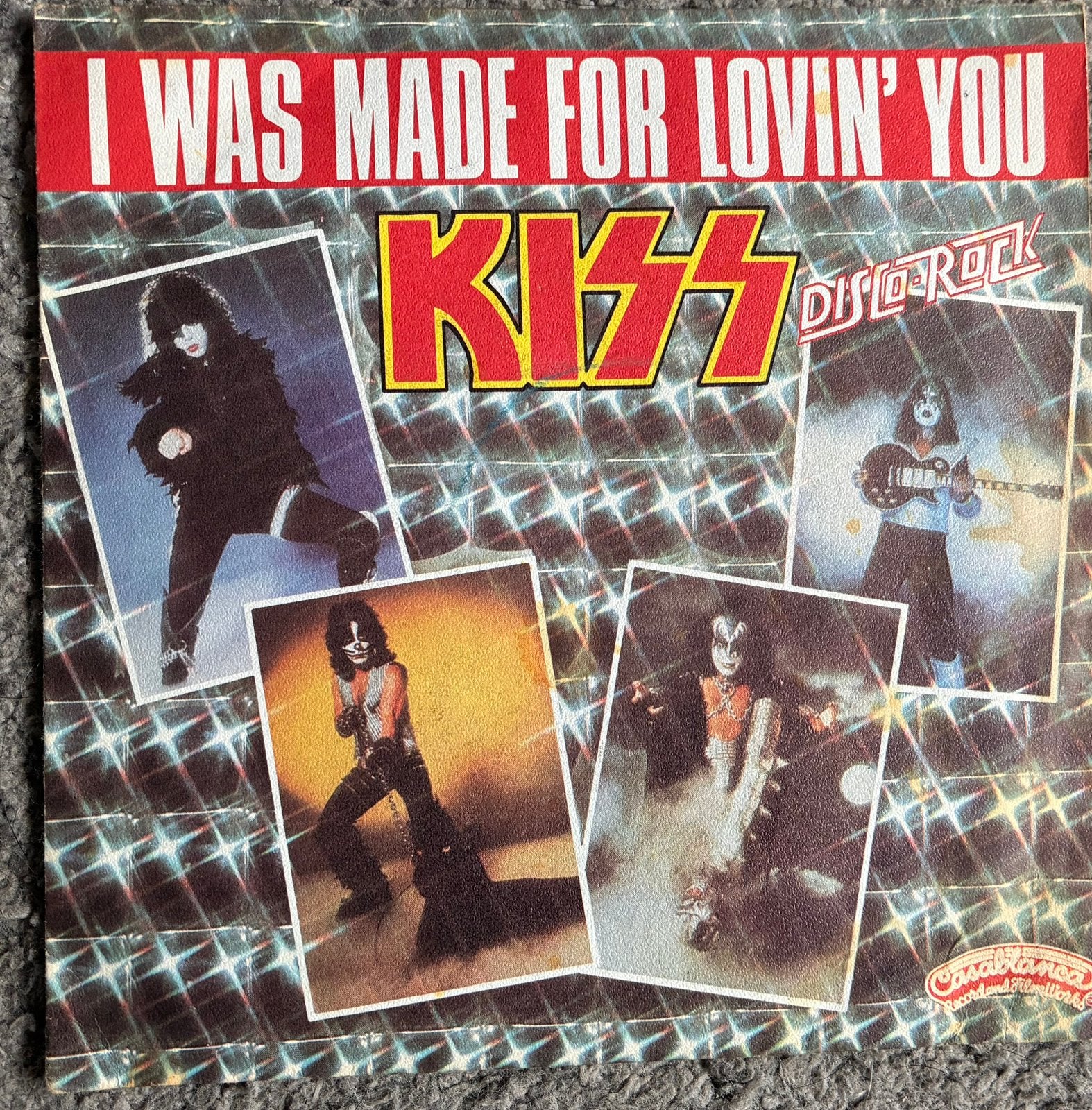 Kiss “I was made for lovin’ you”, LP, Gebruikt, 7 inch, Ophalen of Verzenden
