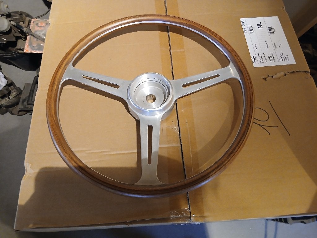 Houten stuur saab 96 sport/monte carlo, Auto-onderdelen, Ophalen of Verzenden, Nieuw, Saab