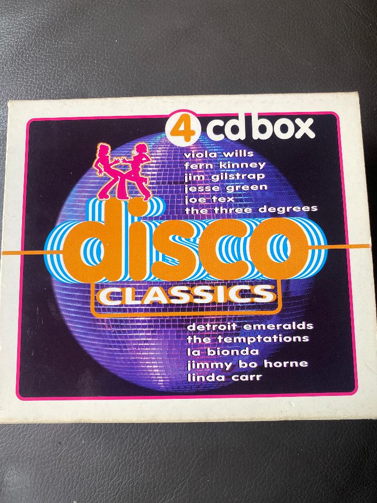 Disco Classics  ( 4 cd box ), Ophalen of Verzenden, Zo goed als nieuw, Pop