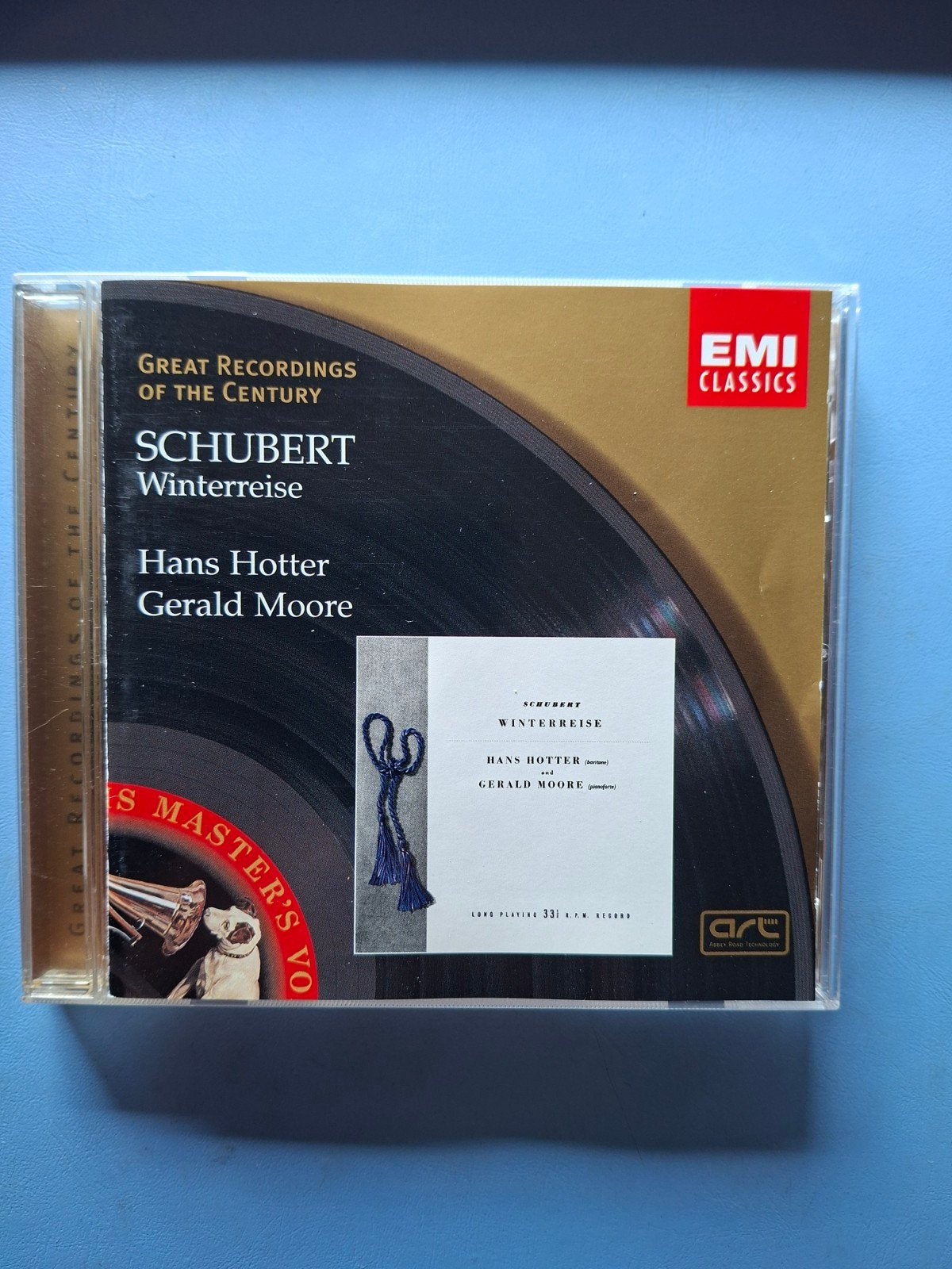 Schubert - Winterreise - Hans Hotter, Gerald Moore (CD), Gebruikt, Schubert, Ophalen of Verzenden, Romantiek