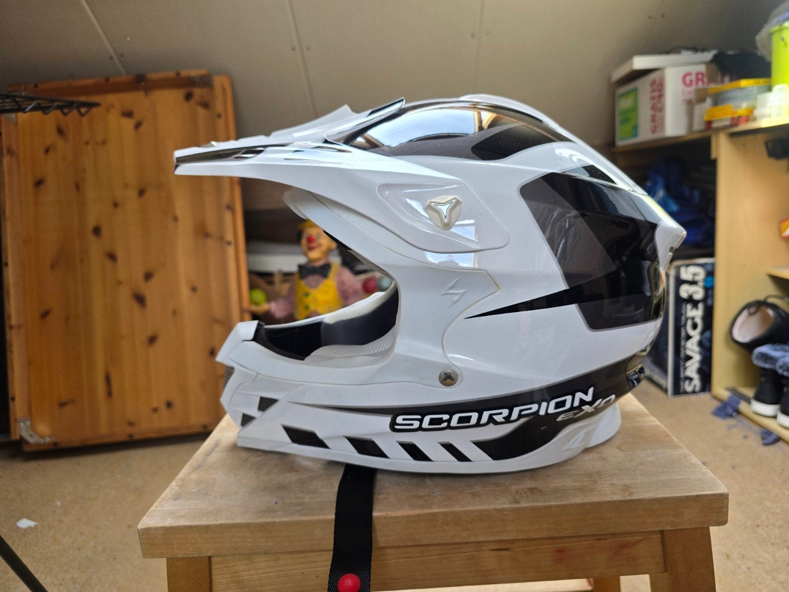 Scorpion EXO VX-15 Offroadhelm - Maat S, Motoren, Overige merken, Ophalen of Verzenden, S, Tweedehands