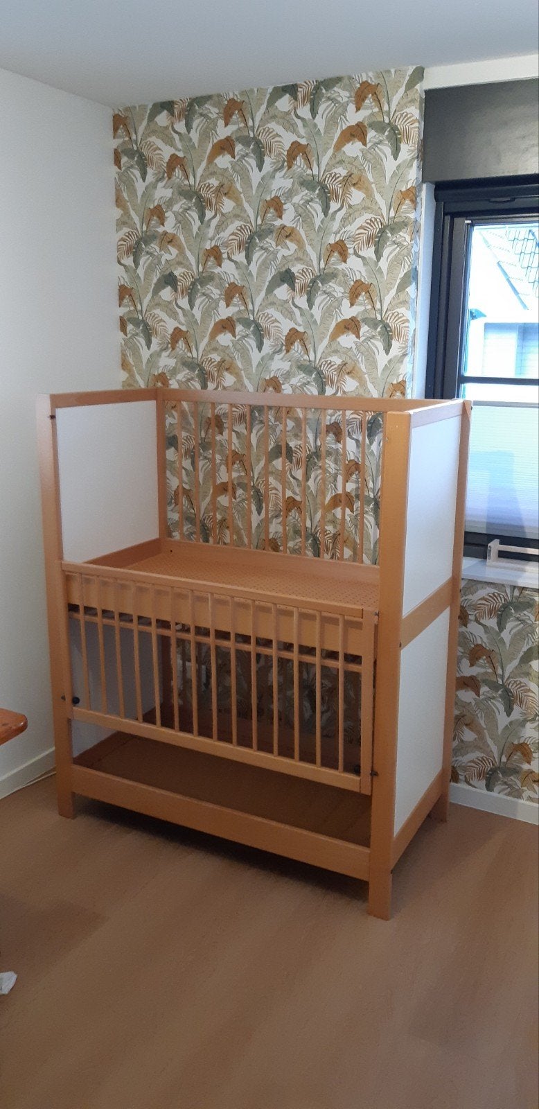 Duo ledikant schilte, Kinderen en Baby's, Babywiegjes en Ledikanten, Ophalen, Gebruikt, Ledikant