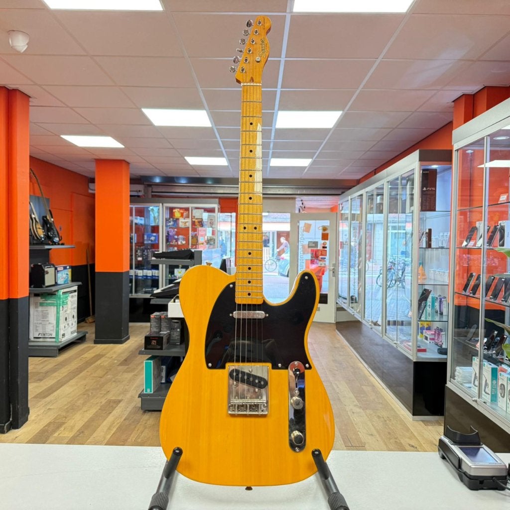 Squier By Fender Clasic Vibe 50s TELE MN BTB Gitaar, Muziek en Instrumenten, Fender, Zo goed als nieuw, Support@fender.com, 17600 Catalina Street
Los Angeles, CA 90746
USA