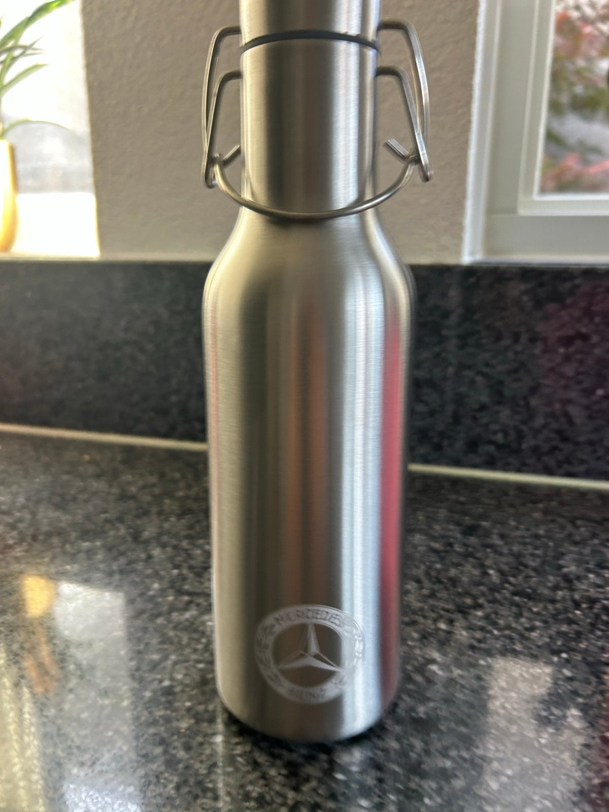 Mercedes-Benz RVS Flessenkoeler / Theepot, Ophalen of Verzenden, Nieuw