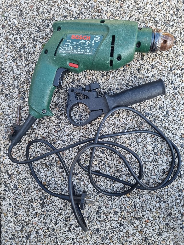 klopboormachine bosch psb 13re, Ophalen of Verzenden, Gebruikt, 400 tot 600 watt, Boormachine
