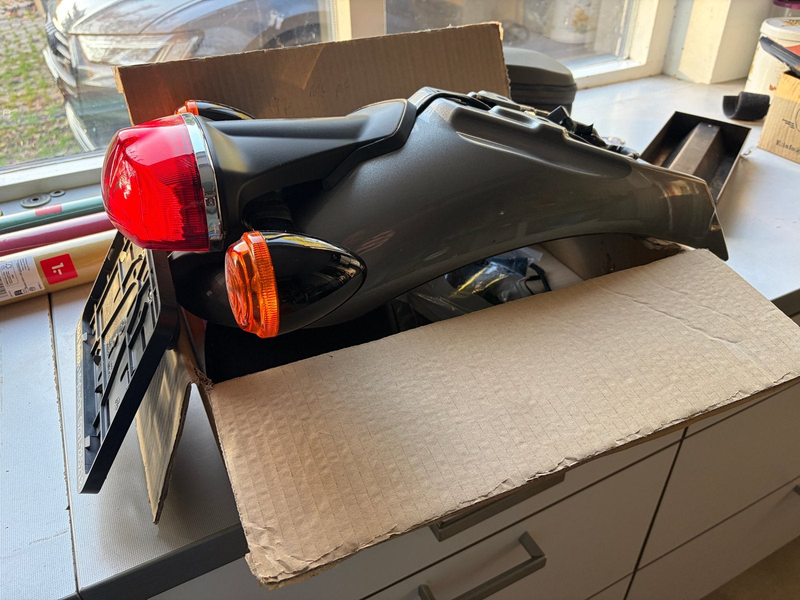 Triumph Thruxton 1200R Spatbord, Lamp en Knipperlichten, Ophalen, Nieuw