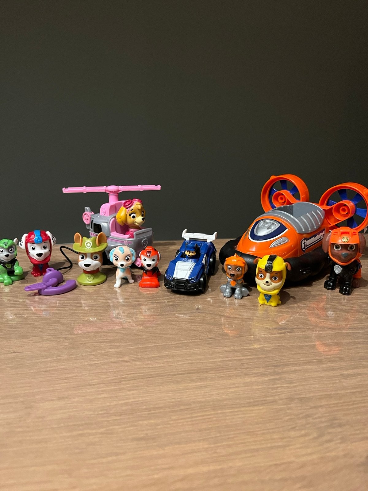 Leuke set Paw patrol poppetjes en auto’s, Ophalen of Verzenden