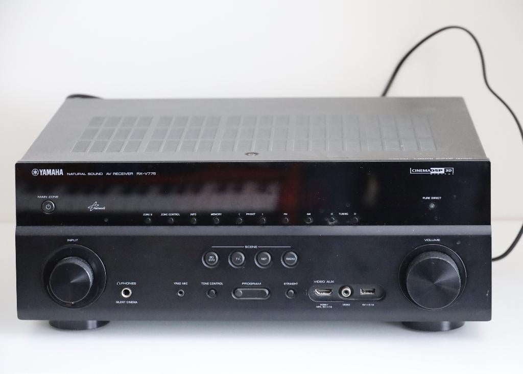 Yamaha RX-V775 Multi-channel audio receiver, Yamaha, Ophalen of Verzenden, Zo goed als nieuw, 120 watt of meer