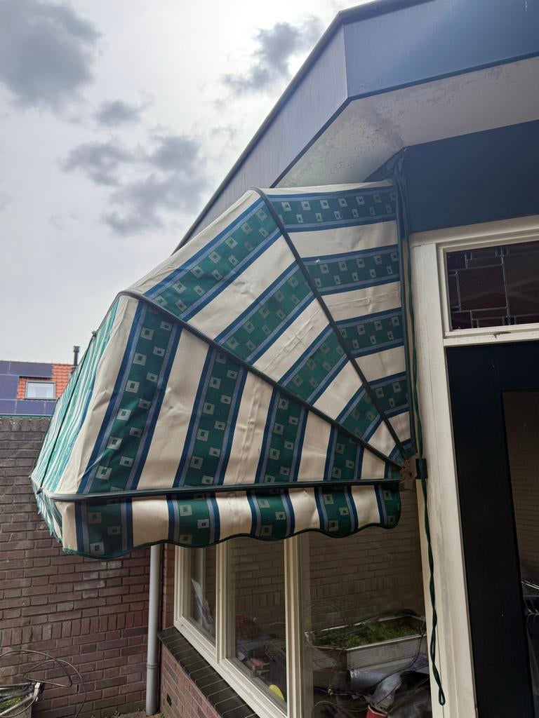 Markies zonnescherm, Tuin en Terras, Overkappingen, Ophalen, Zo goed als nieuw
