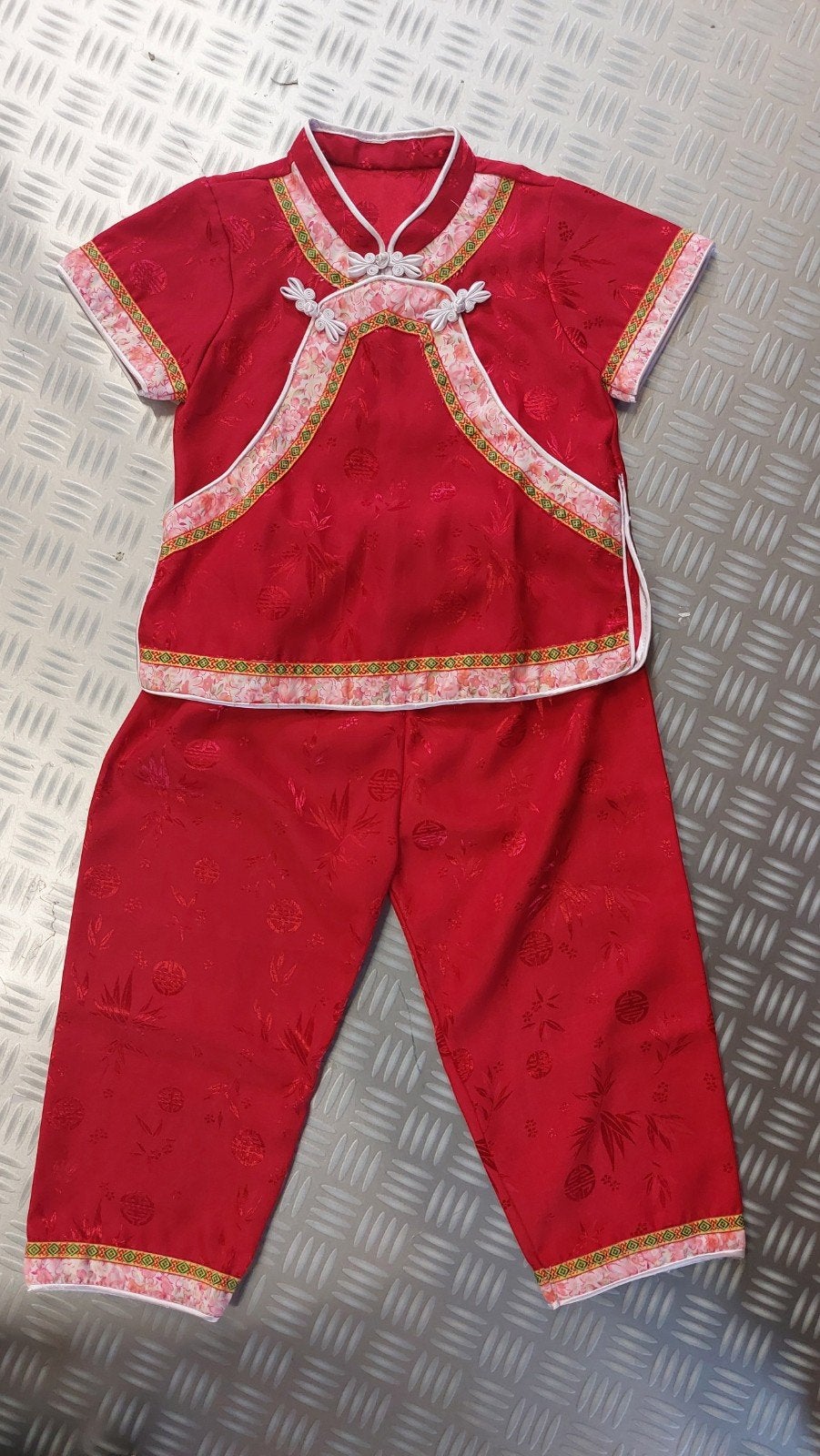 Chinees rood kinderpakje peuter/kleuter - Amsterdam, Ophalen of Verzenden, Zo goed als nieuw, China, Jongen of Meisje