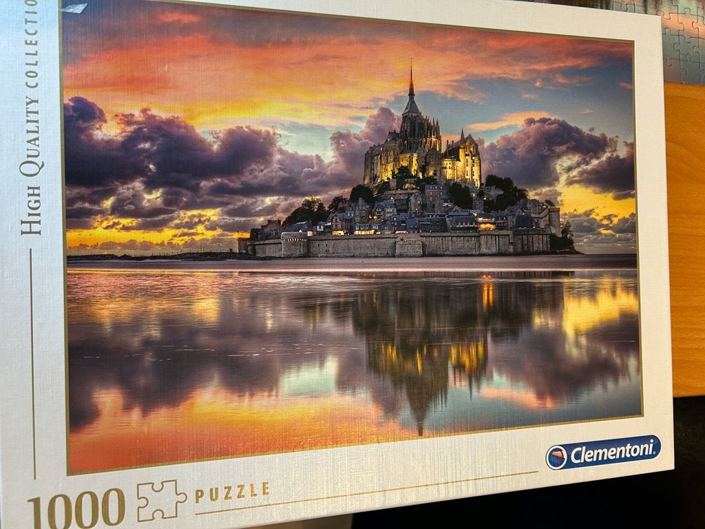 Puzzel van Clementoni " Le Magnifique Saint", Ophalen, 500 t/m 1500 stukjes, Gebruikt, Legpuzzel