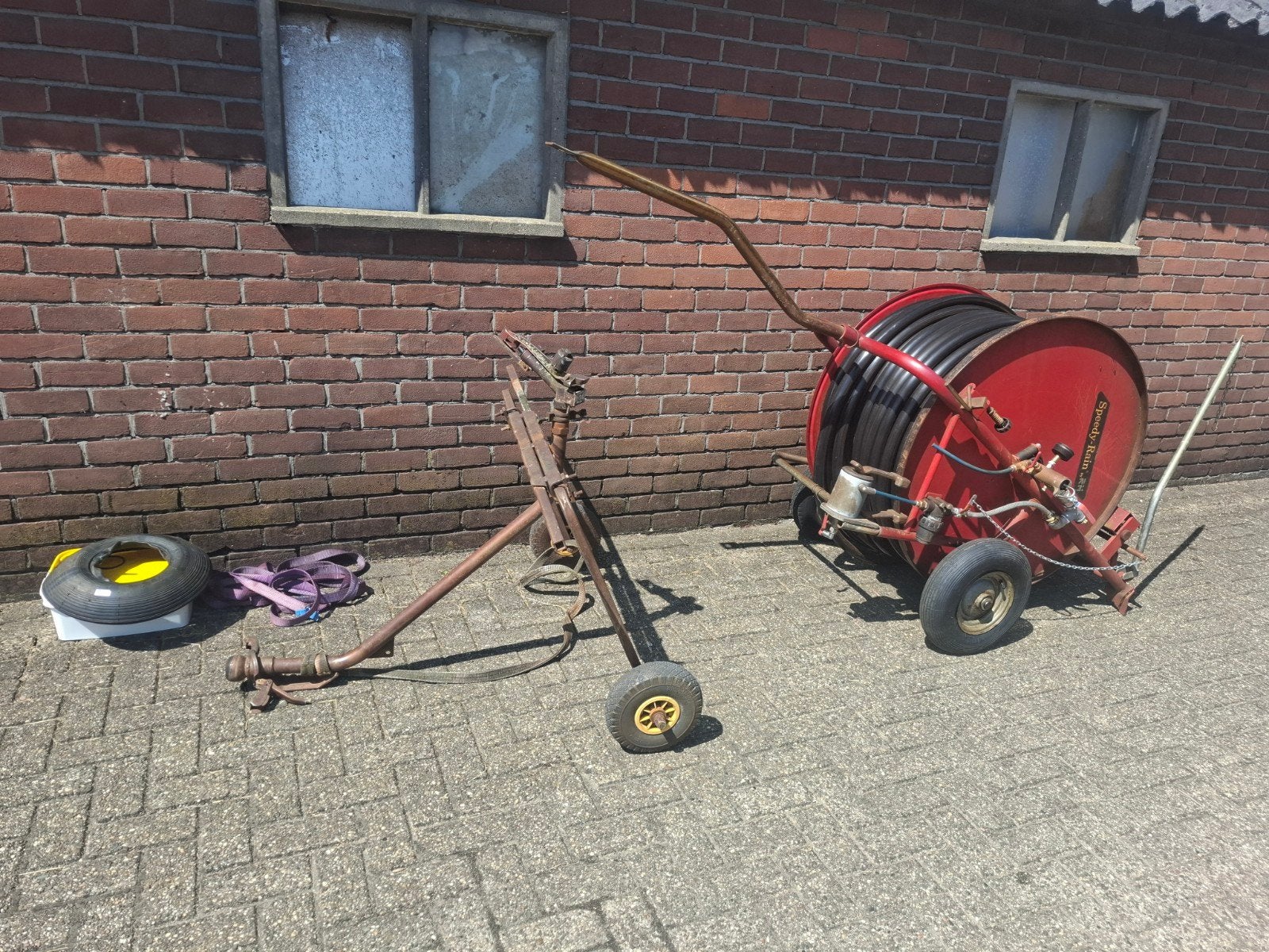 beregeningshaspel. mini haspel, Ophalen, Gebruikt, 80 kg of meer