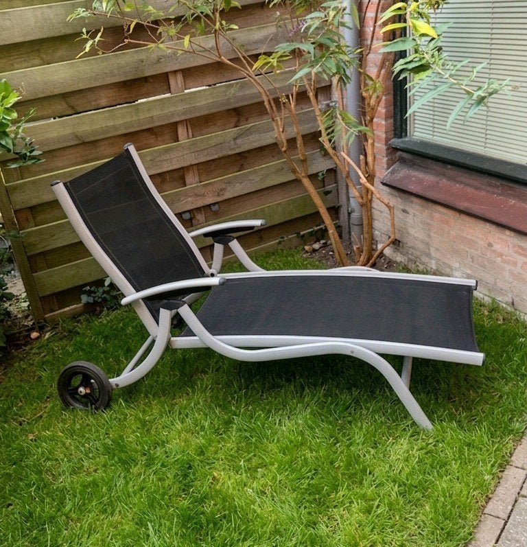 Preston Tuinbedje, Tuin en Terras, Ophalen, Gebruikt, Textileen, Verstelbaar