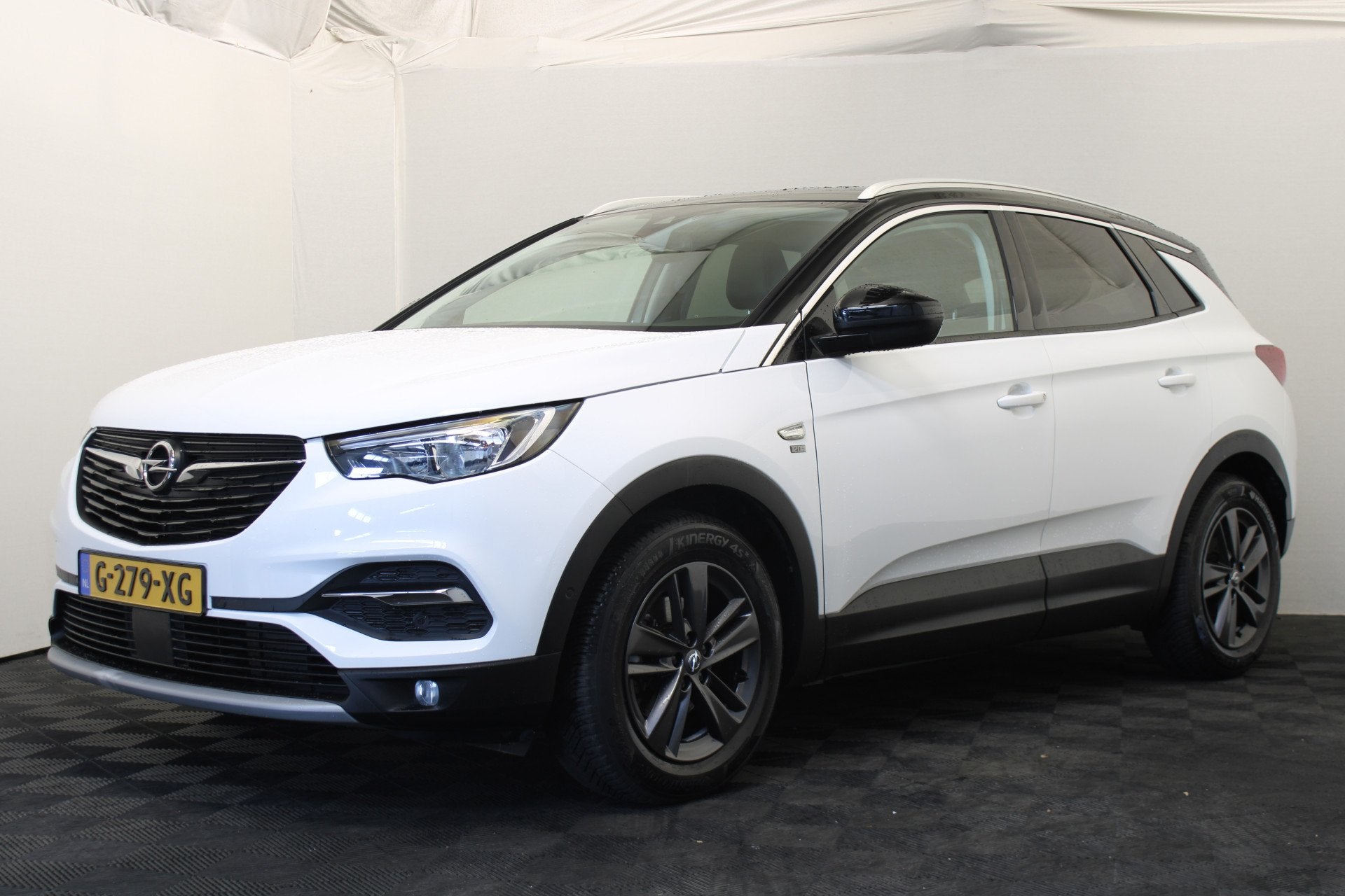 Opel Grandland X 1.2 Turbo 120 Jaar Edition |Stoel/stuur ver, Auto's, Opel, Stof, Gebruikt, 1199 cc, Wit