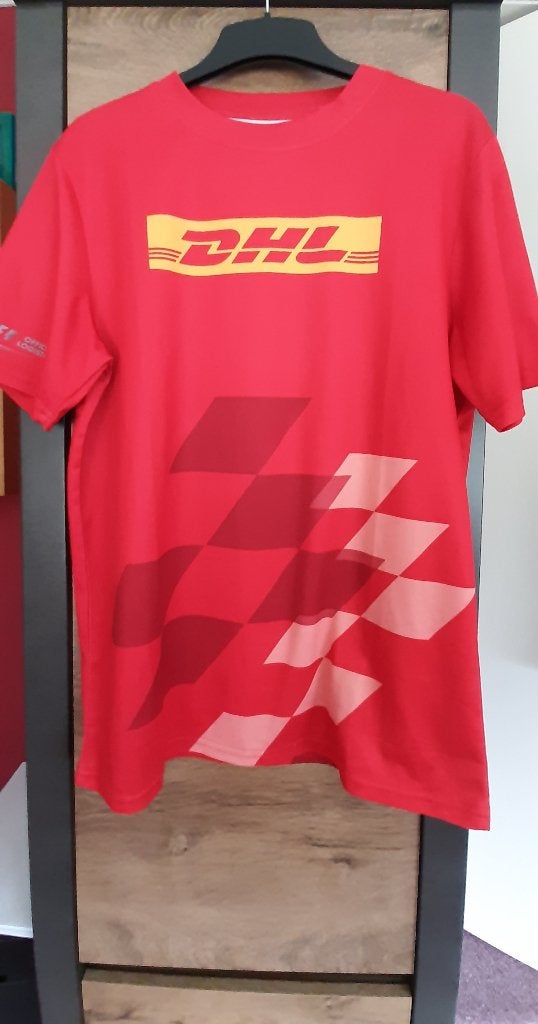 Heren sportshirt - DHL - Formule 1, Maat 52/54 (L), Overige typen, Nieuw, Ophalen of Verzenden
