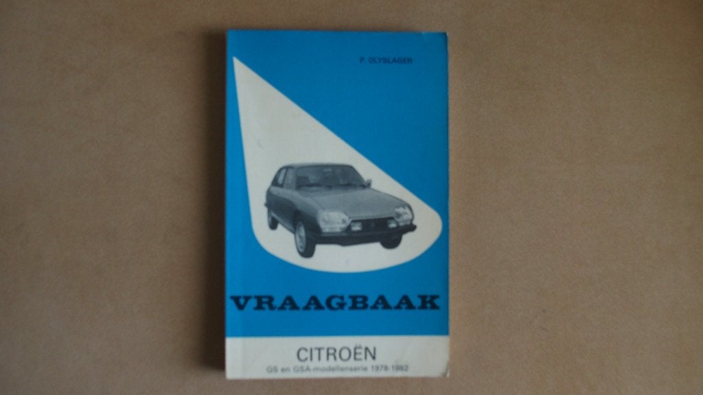 Vraagbaak Citroen, Ophalen of Verzenden, Gelezen, Citroën, P.Olyslager