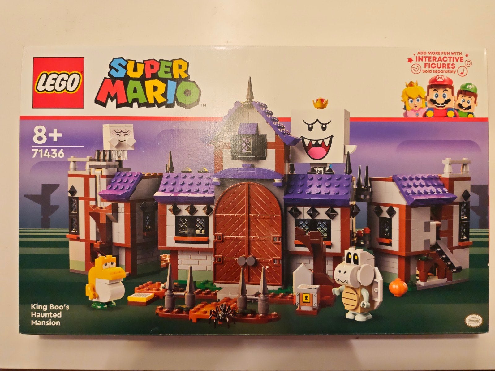 LEGO Super Mario King Boo's Haunted Mansion 71436 Nieuw, Ophalen of Verzenden, Nieuw, Overige merken