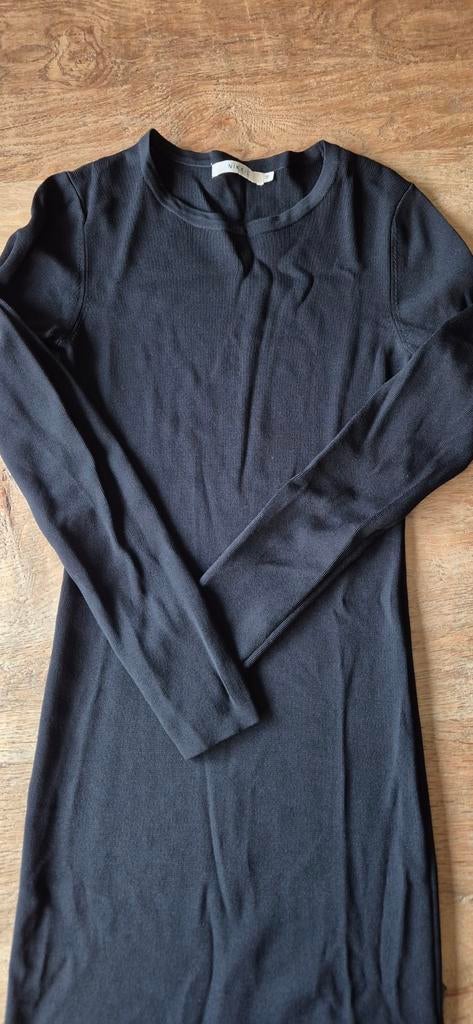 Nikkie Plessen, zwart stretch jurkje, jolie kwaliteit, mt 38, Maat 38/40 (M), Zwart, Ophalen of Verzenden, Zo goed als nieuw