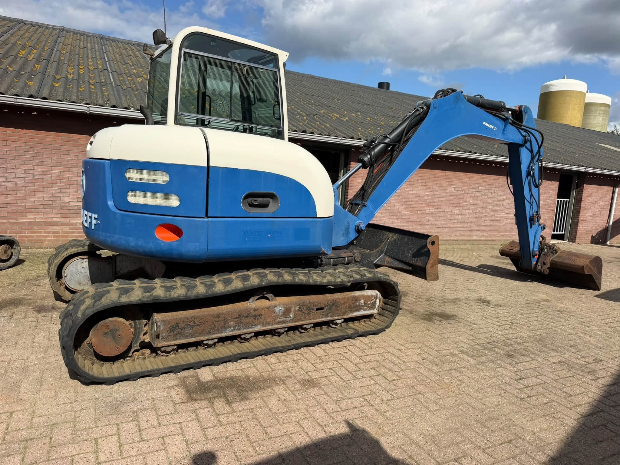 Schaeff 8 tons Graafmachine (bj 2002), Graafmachine