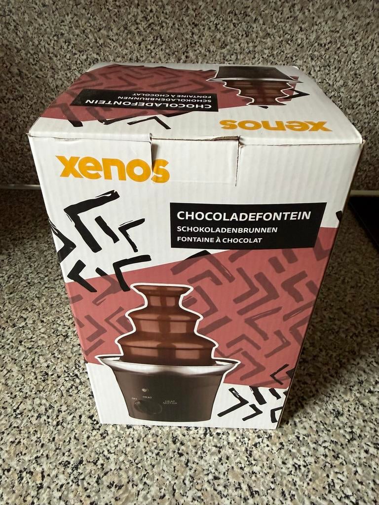 Chocolade fontein - perfect voor feestjes, Ophalen of Verzenden, Nieuw, Elektrisch, Fondueset