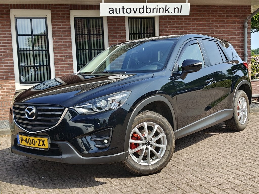 Mazda CX-5 2.0 4WD, CAMERA / CARPLAY / LEER (bj 2016), Keurmerk '100% Onderhouden', 1998 cc, 15 km/l, Euro 6