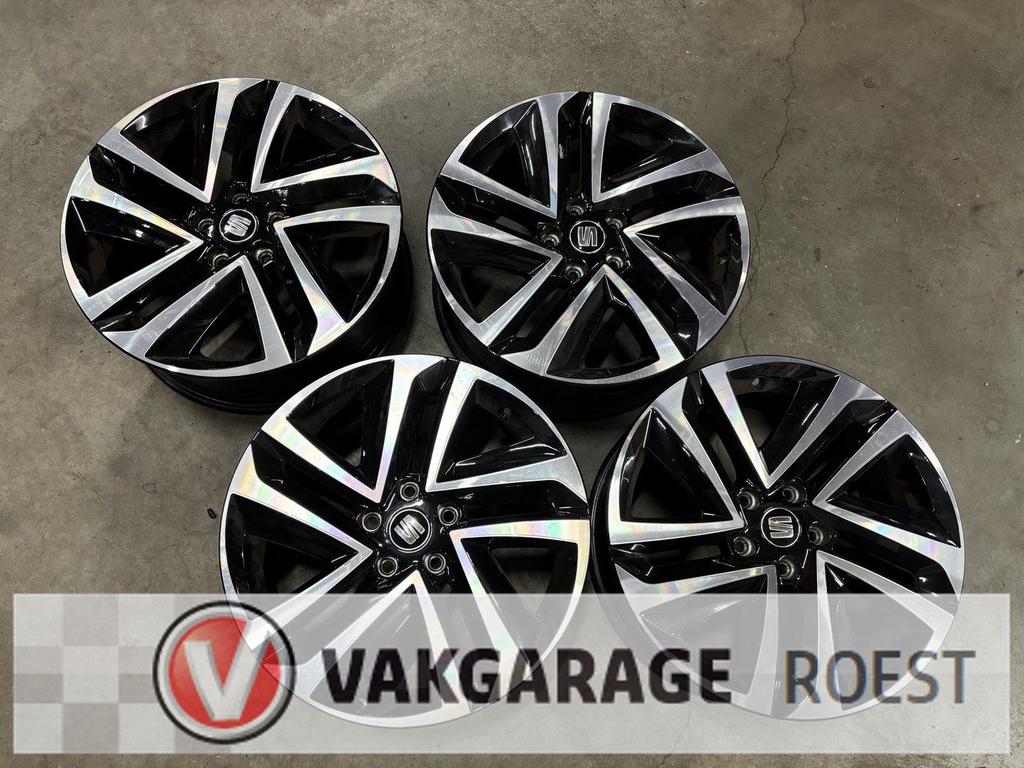 Velgen set Seat Terraco 17 inch 5FJ601025C gebruikt netjes, Ophalen, Gebruikt, Velg(en), -