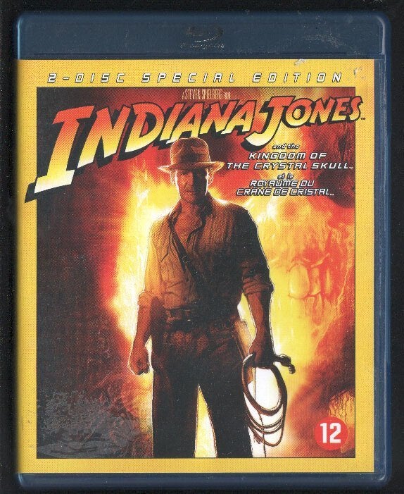 Indiana Jones and the Kingdom of the Crystal Skull Y Blu-ray, Cd's en Dvd's, Blu-ray, Ophalen of Verzenden, Gebruikt, Avontuur