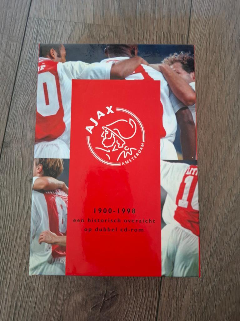 CD rom AJAX 1900-1998, Ophalen of Verzenden, Zo goed als nieuw, Ajax, Overige typen