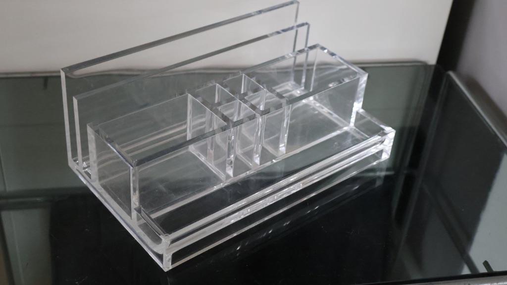 Guzzini, Fabio Manlio Ciocca, - Bureauset - lucite, Ophalen of Verzenden, Gebruikt, Overige materialen
