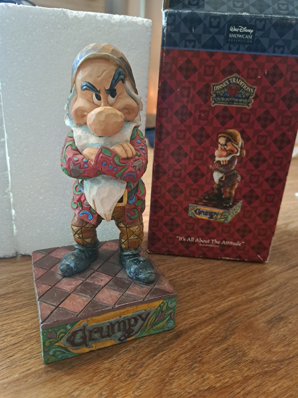 Disney tradition Grumpy its al about attitude kleine variant, Verzamelen, Disney, Ophalen of Verzenden, Nieuw, Beeldje of Figuurtje