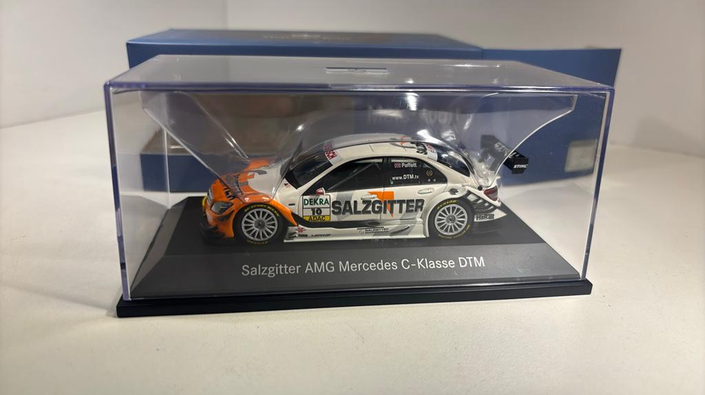 Mercedes c klasse amg dtm #10 salzgitter minichamps 1.43, Auto, Ophalen of Verzenden, MiniChamps, A