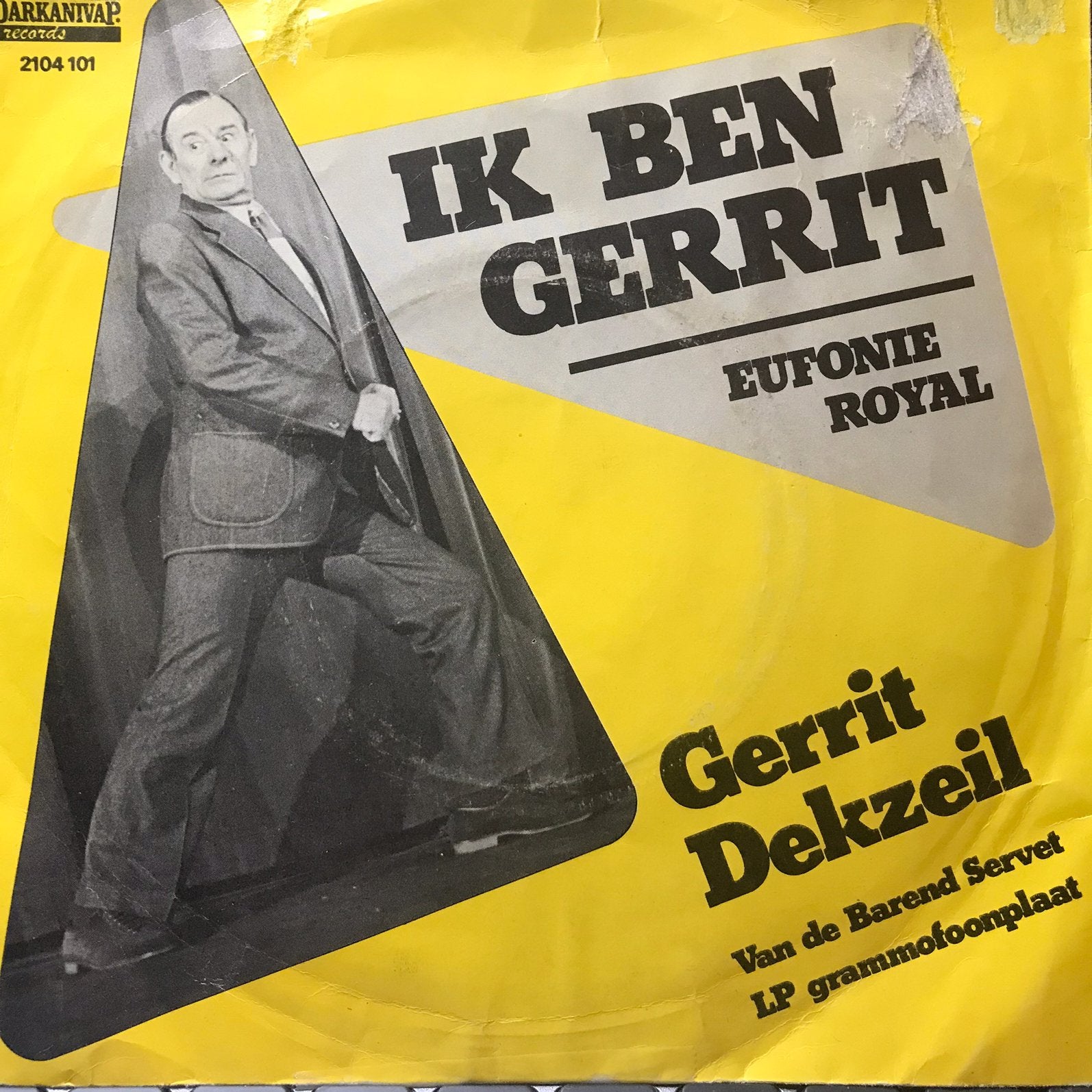 Gerrit Dekzeil - Ik ben Gerrit, Cd's en Dvd's, Vinyl Singles, Ophalen of Verzenden