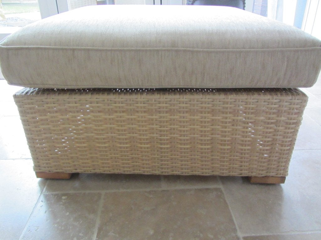 voetenbank / Lounge / tafel / poef / Salontafel, Ophalen, Minder dan 50 cm, Gebruikt, Vierkant