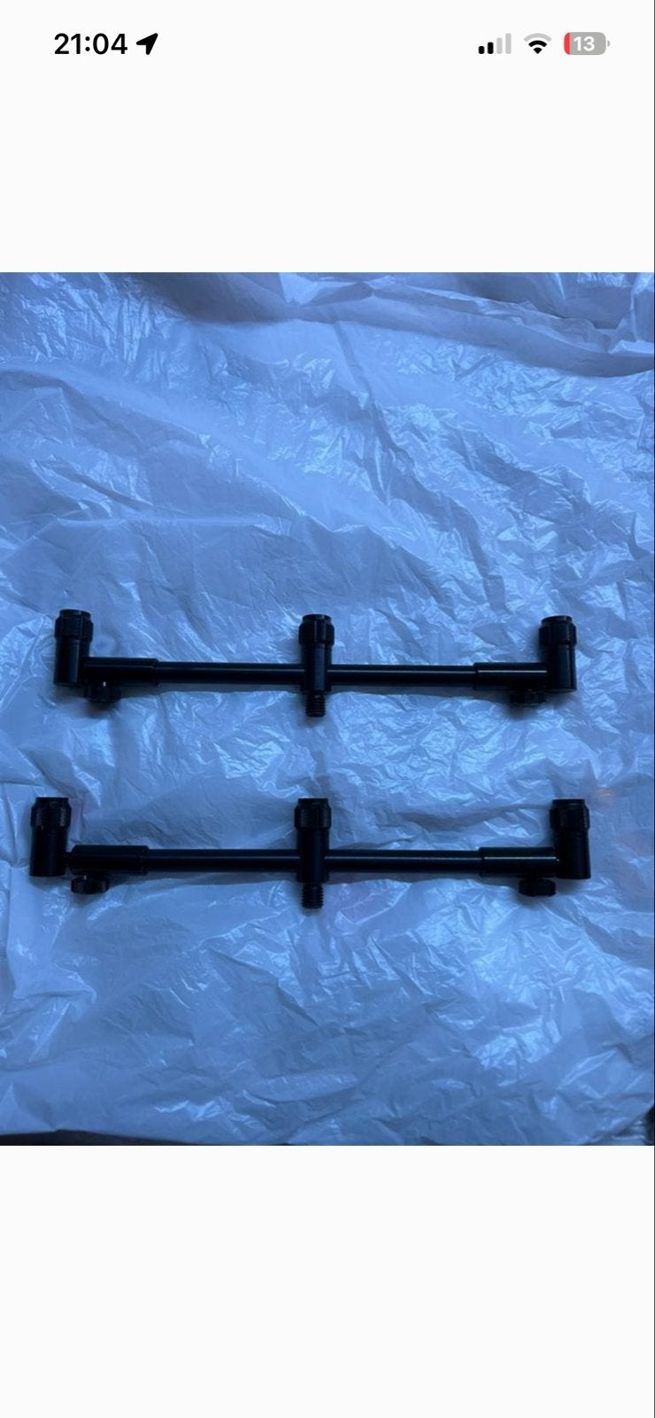 Solar Blacklite A1 3 rod Buzzerbars  - Set van 2, Watersport en Boten, Ophalen of Verzenden, Zo goed als nieuw, Overige typen