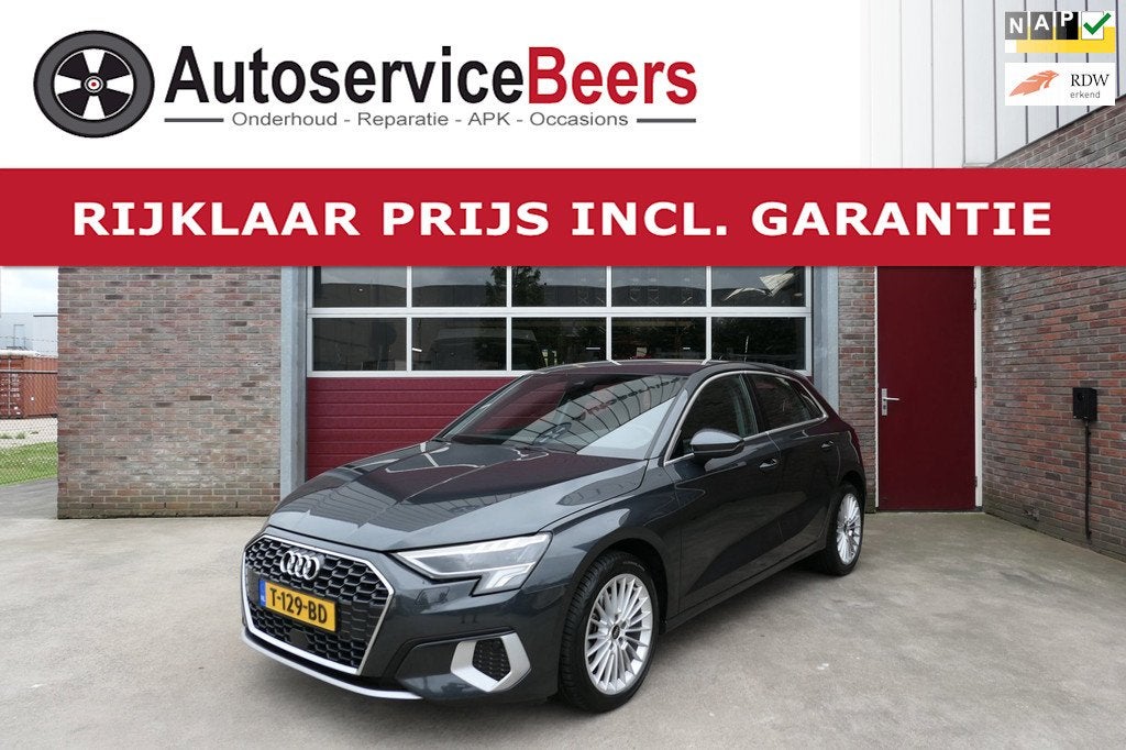 Audi A3 Sportback 30 TFSI Advanced edition, Adaptive cruise,, Auto's, Stof, Gebruikt, Euro 6, Origineel Nederlands