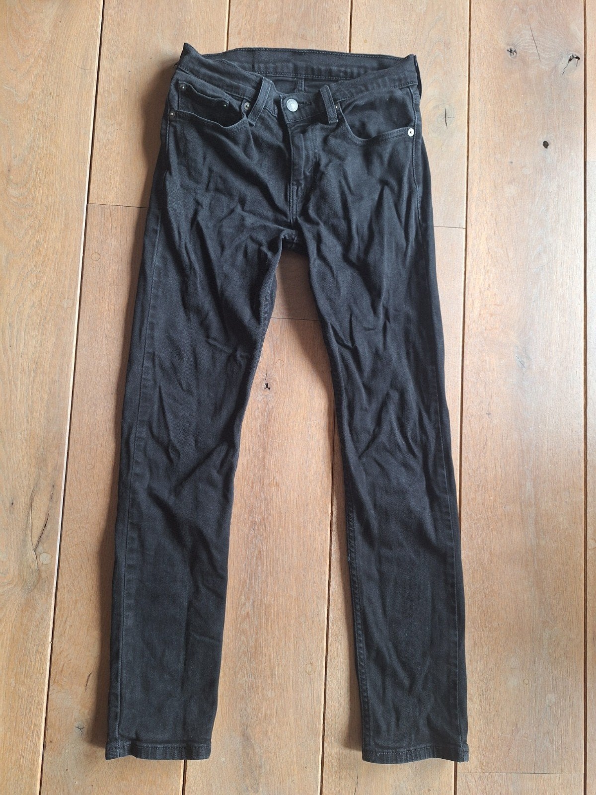 Levi's 512 zwart 28 - 32, Zwart, W32 (confectie 46) of kleiner, Ophalen of Verzenden, Zo goed als nieuw