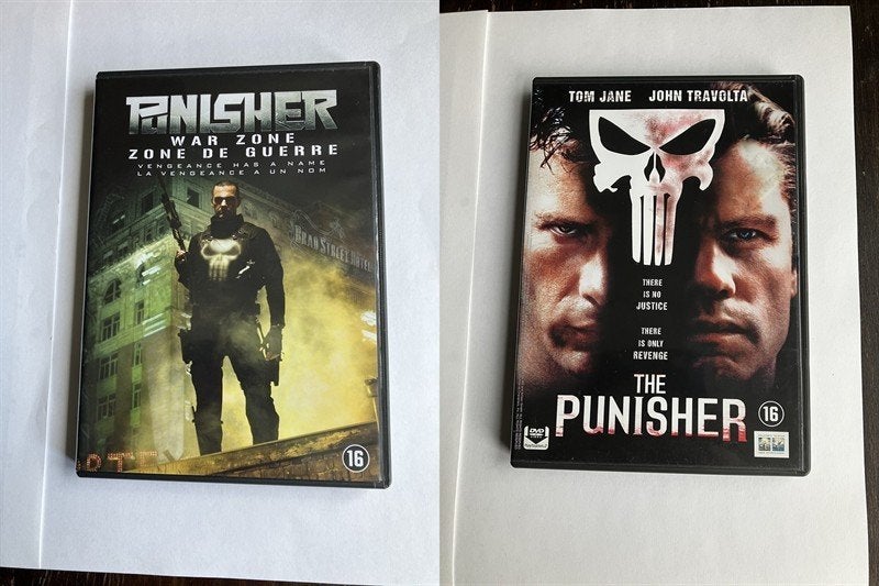 the punisher + punisher war zone (2 stuks) marvel, Alle leeftijden, Ophalen of Verzenden, Zo goed als nieuw, Nederlands