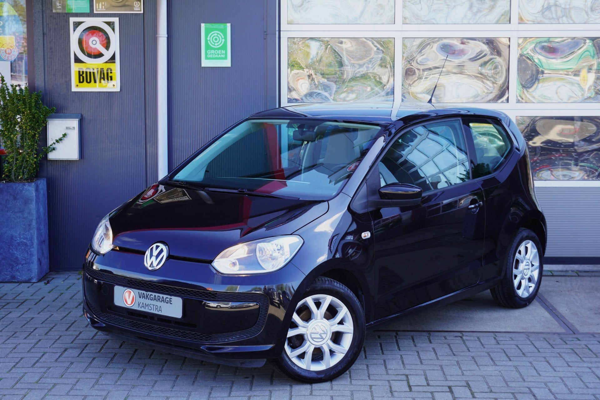 Volkswagen Up! 1.0 move up! 75PK Airco/, Auto's, Euro 5, Gebruikt, Up!, 4 stoelen