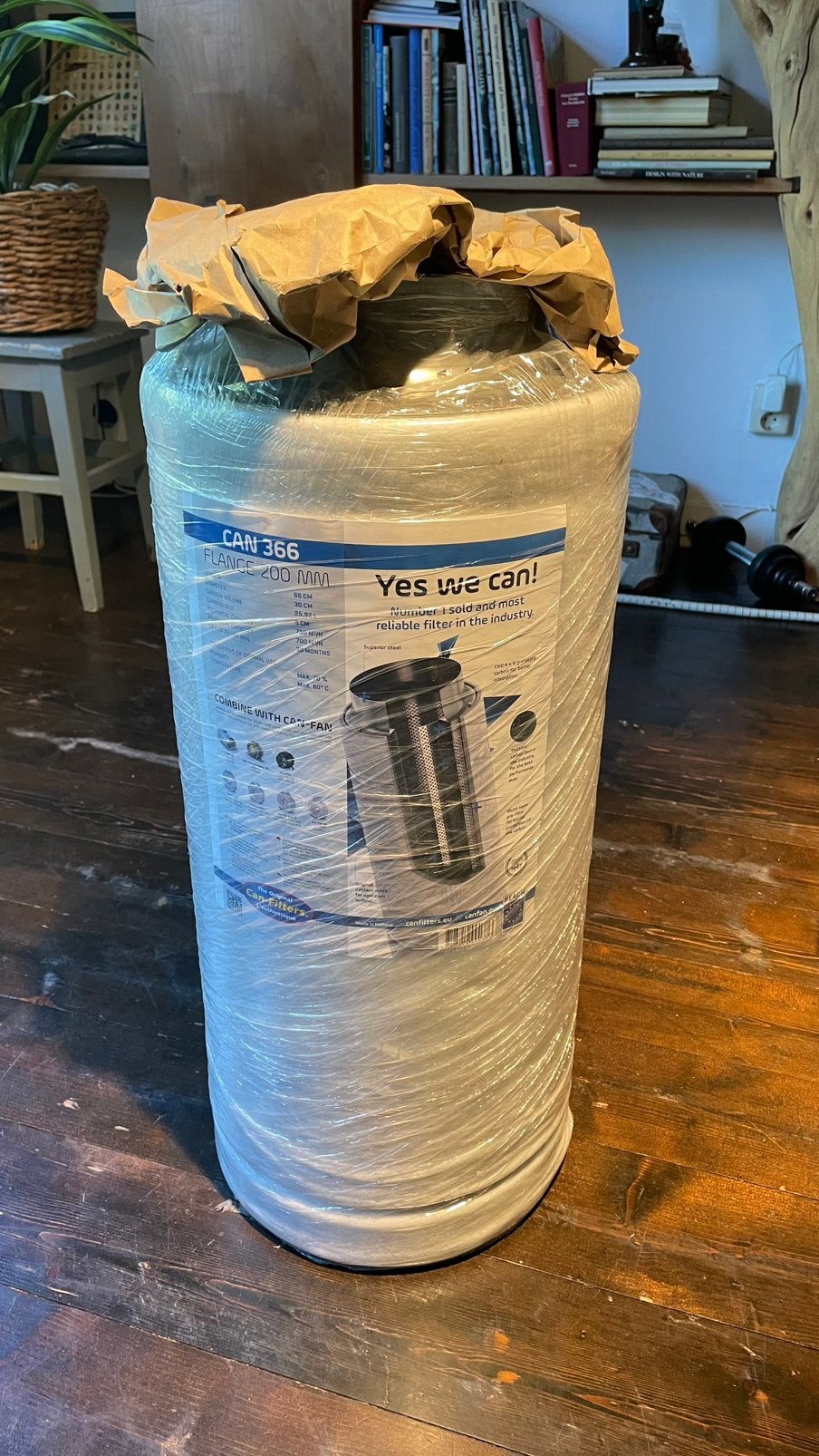 CAN 366 nieuw 700m3 200mm flange, Ophalen, Zo goed als nieuw, Afzuiger