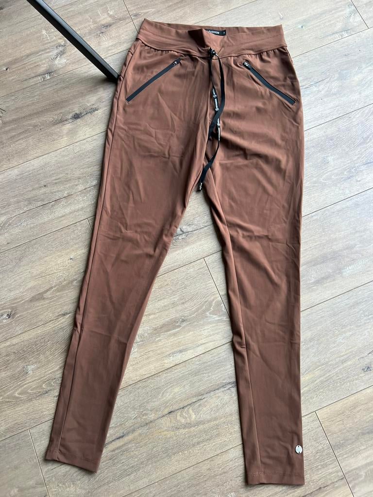 My pashion travelstof broek bruin maat S, Kleding | Dames, Bruin, Ophalen of Verzenden, Zo goed als nieuw, Maat 36 (S)