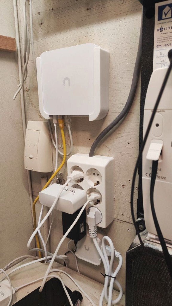 Compatible Ubiquiti Unifi Cloud Gateway Max ophangbeugel, Computers en Software, Ophalen of Verzenden, Nieuw