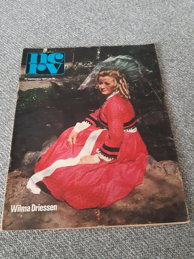 38.NCRV 1972. Wilma Driessen. Toon Hermans. Swiebertje. Bouk, Verzamelen, Ophalen of Verzenden, 1960 tot 1980, Tijdschrift