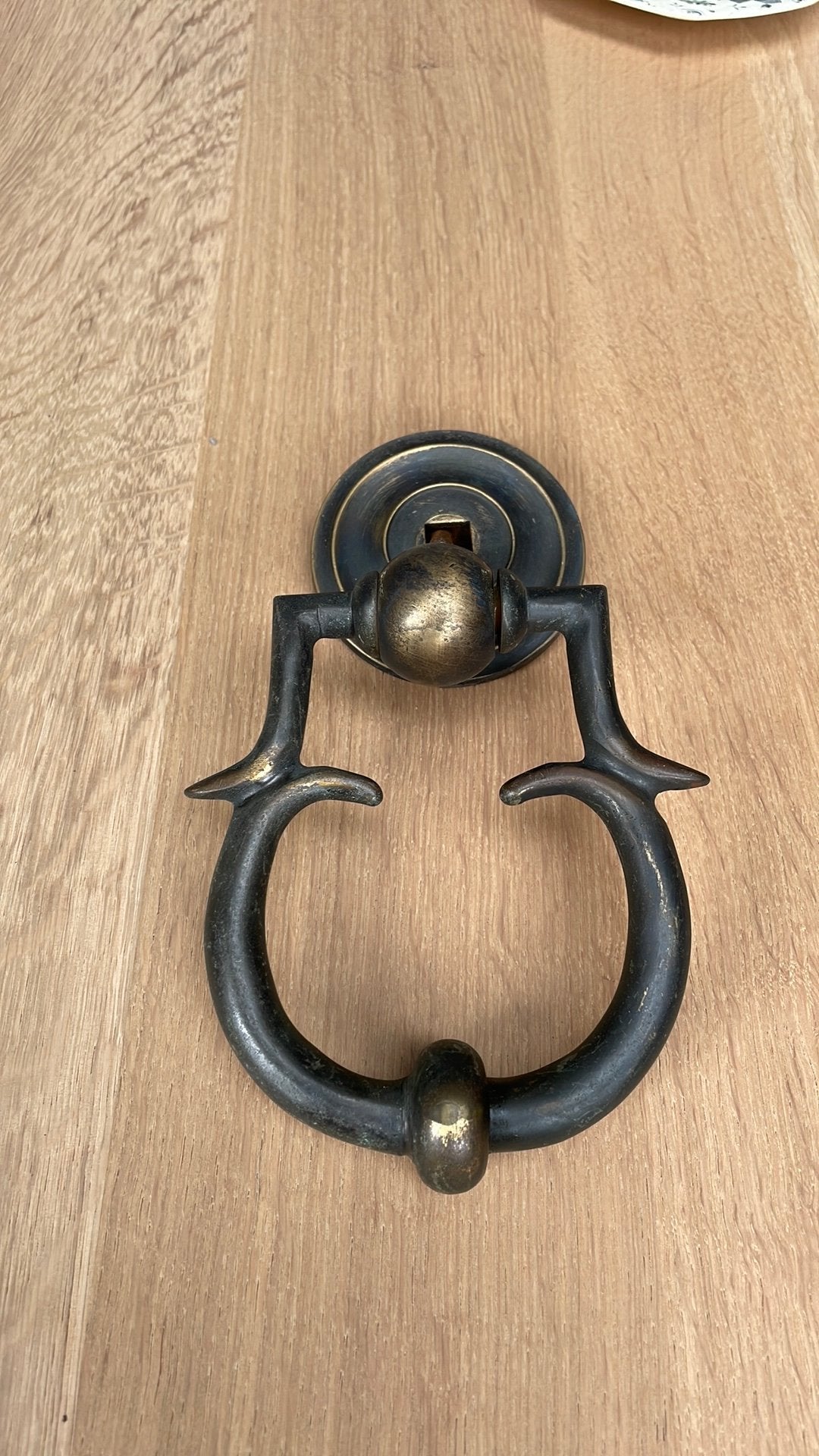 Mooie messing deurklopper, Ophalen of Verzenden