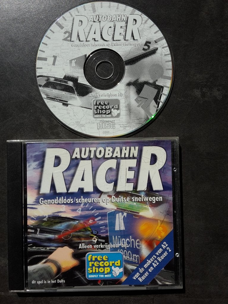 PC Game - Autobahn Racer - Davilex Race Game, 1 speler, Racen en Vliegen, Ophalen of Verzenden, Zo goed als nieuw